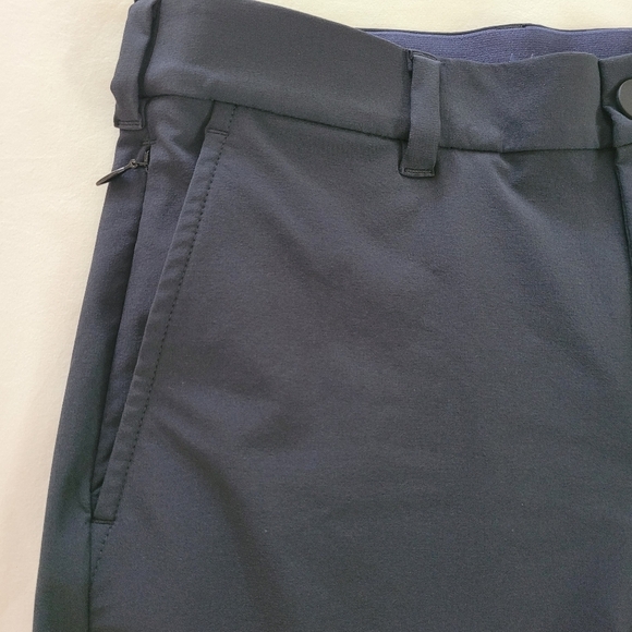 Mizzen‎ + Main Mens Helmsen Slim Black 7 Inseam Shorts Size 32 - Picture 2 of 10